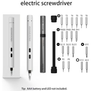 Elektrische Schroevendraaier Draagbare Draadloze Magnetische Schroevendraaier Hand Schroevendraaier Bit Set Voor Laptop Pc Mobiel Reparatie Tools