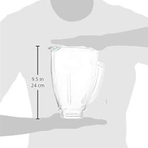 Juicer Blender Vervanging Glas Cup Voor Blenders 124461-000-000 6 Cup Potten Meest Compatibel Met, vervangen Onderdelen