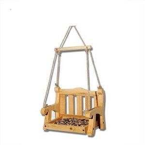 Britse retro swing vogel feeder tuin villa decoratie outdoor vogel huis hangmat decor nest wetenschap observatie