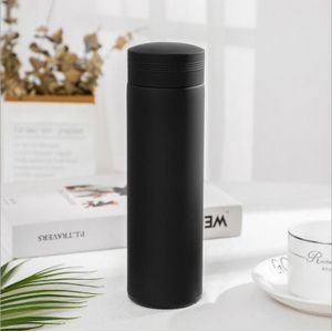 Zounich 500ML Thermos Dubbelwandige Roestvrijstalen Thermosflessen Thermos Cup Kerstcadeau Effen Mok Thermo Fles Thermocup