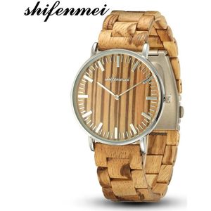 Houten Vrouwen Horloge Horloges Top Luxe Horloge Mannelijke Sport Casual Horloge Relogio Feminino Masculino