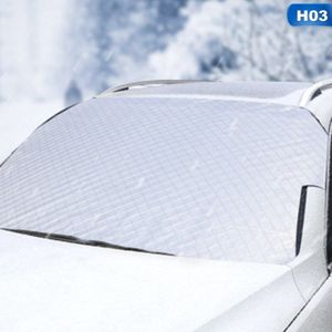 Cover Auto Multifunctionele Auto Voorruit Bescherming Sneeuw Ijs Vorst Stof Zonnescherm Guard Auto Outdoor Voorruit Protector