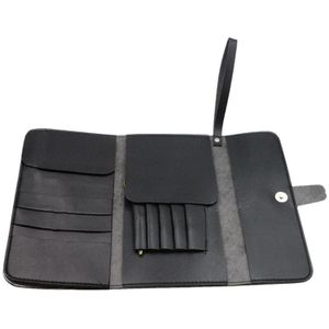 Opvouwbare Haar Schaar Zak Pu Lederen Schaar Pack Kapper Kappers Tool Pouch Case L93F