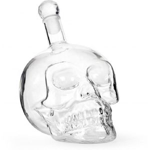 Crystal Skull Head Glas Cup Double Wall Whisky Wodka Koffie Thee Kopjes Borrelglaasjes Set Fles Bar Party Drinkware Set