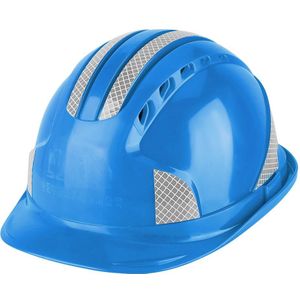 Werknemer Bouwplaats Beschermende Cap Ventileren ABS Harde Hoed Reflecterende Streep Veiligheid Helm