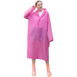 Eva Non Wegwerp Verdikte Volwassen Mannen En Vrouwen Lange Enkele Regenjas Outdoor Rijden Wandelen Poncho 220G