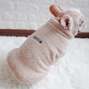 Winter Huisdier Kleren Kleine Medium Honden Puppy Kleding Chihuahua Jas Jassen Pug Kostuums Warme Fleece Vest Voor Franse Bulldog