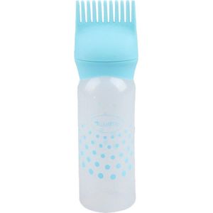 170Ml Multicolor Plastic Haarverf Hervulbare Fles Applicator Kam Doseren Salon Haarkleuring Kappers Styling Tool