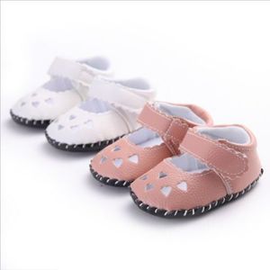Pasgeboren Meisje Jongens Baby Soft Sole Crib Schoenen Hol Peuter Sneakers Lederen Schoenen 0-18 M