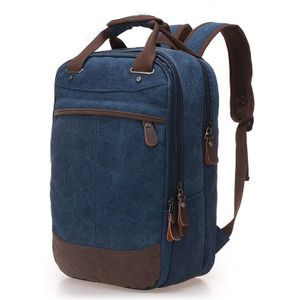 Mannen Rugzak Toevallige Canvas Tas Unisex Schooltas Computer Rugzak Student Leisure Schoudertassen