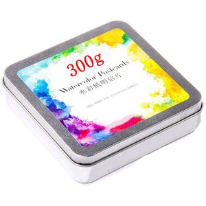 YDNZC Professionele Creatieve Ronde Aquarel Papier Pad Aquarelle Boek Schilderen Papier Handgeschilderde Offfice Schoolbenodigdheden