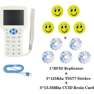 Rfid Smart Card Schrijver Id Volledige Frequentie Ic Volledige Encryptie Decryptie Replicator Cuid Kaartlezer Fuid Copier Tag Duplicator