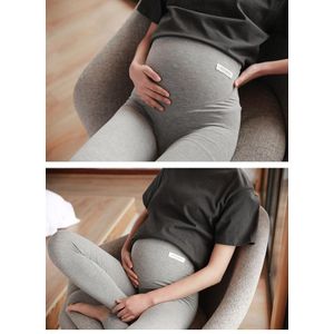 Moederschap Broek Zomer Dunne Mode Leggings Voor Zwangere Vrouwen Hoge Taille Buik Ondersteuning Elastische Moederschap Leggings