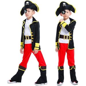 Kids Pirate Captain Hook Jongens Kostuum
