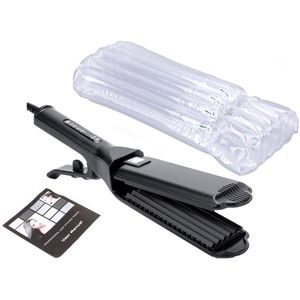 Professionele Haar Crimper Gegolfd Maïs Irons Wave Curler Kleine Golf Krimpen Ijzer 110-240V Dual Voltage Keramische Platte ijzer