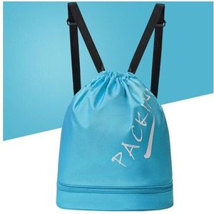 Sport Sporttas Zwemmen Rugzak Trekkoord Dry Wet Bag Zwembad Strand Fitness Tas voor Mannen Vrouwen Kinderen Back pack