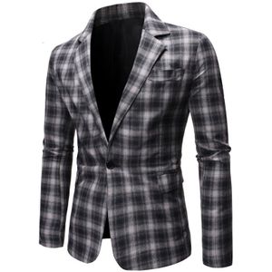 Mannen grote leisure suit party jacket jas business mannen pak eenvoudige stijl van mannen kleding X8801