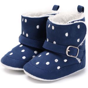 Baby Winter Laarzen Baby Peuter Pasgeboren Leuke Polka Dot Schoenen Meisjes Jongens Babyschoenen Super Warm Houden Sneeuwveld Laarzen