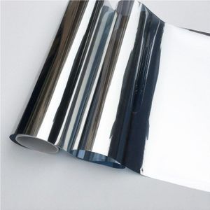 Zilver Een Manier Spiegel Window Film Tint Zelfklevende Reflecterende Privacy Glas Tint Warmte Controle Voor Building Kantoor Balkon