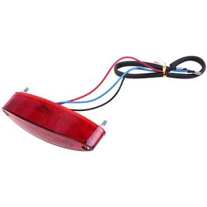 Universele Motorfiets Led Achterlicht Brake Indicator Lamp Motorbike Rear Lamp Gemodificeerde Accessoires Decoratieve Licht