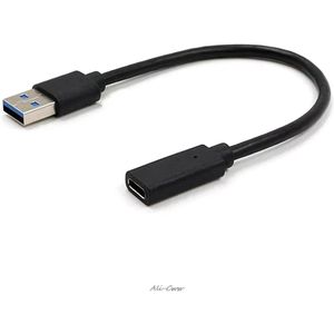 Usb 3.1 Type C Vrouwelijke Naar Usb 3.0 Male Poort Adapter Kabel USB-C Naar Type A Connector Converter Voor macbook Android Mobiele Telefoon