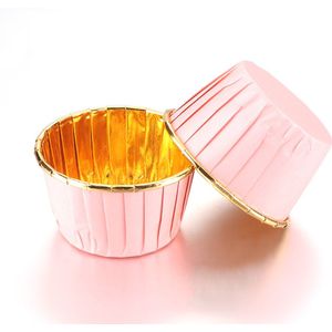 50Pcs Muffin Cupcake Liner Cupcake Wrappers Bakken Cups Cake Lade Case Diy Gebak Gereedschap Huis & Keuken Benodigdheden