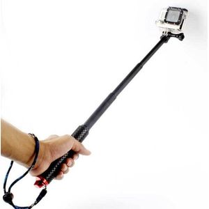 Uitschuifbare Selfie Stick Voor GoPro Hero xiaomi yi Onderwater Monopod Statief Houder voor GoPro 3 +/4/3/ 5 SJ4000 Sport Camera