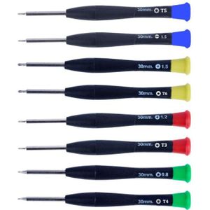 8 Stuks Phillips Torx Precisie Schroevendraaier Set Voor Horloge Telefoon Repareren Tool T3 T4 T5 T6 PH000 PH0000 SL1.5 Mini schroef Drivers