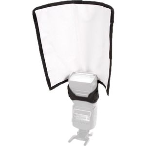 Universal Opvouwbaar Speedlight Reflector Snoot Verzegelde Flash Softbox Diffuser Bender Voor Nikon Voor Canon 580EX Flash Softbox