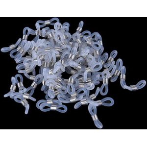 100Pcs Siliconen Bril Chain Connection Glazen Keten Antislip Rubber Ring Strap Extension Lente Diy Brillen Touw