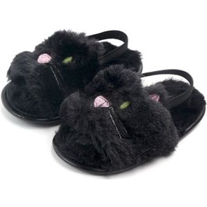 Faux Fur Baby Schoenen Zomer Leuke Baby Baby Meisjes Schoenen Cartoon Aminal Zachte zool Indoor Schoenen Eerste Wandelaars 0 -18M Panda