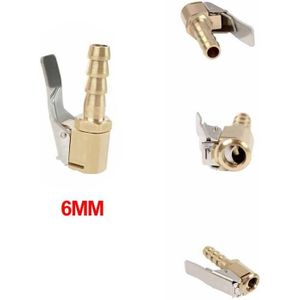 Auto Auto Messing 6/8Mm Tyre Wheel Tire Air Chuck Inflator Pomp Valve Clip Connector Auto Accessoires (alle Amerikaanse Valve)