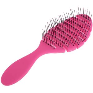 Anti-Statische Hoofdhuid Massage Haar Borstel Kam Voor Krullend Steil Haar