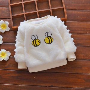 Bibicola Baby Meisjes Truien Kleding Baby Meisjes Winter Warm Cartoon Trui Katoen Volledige Mouw Kleding