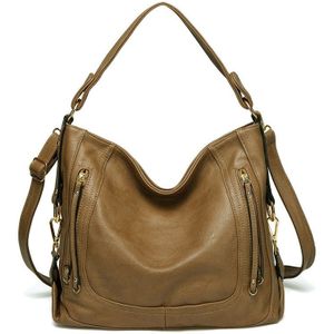 Vaschy Handtassen Voor Vrouwen Mode Schoudertas Vrouwen Casual Crossbody Messenger Bag Dames Chic Zachte Faux Lederen