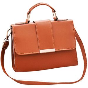 Mode Vrouwen Tas PU Lederen Schoudertas Kleine Flap Crossbody Handtassen Handvat Tote Messenger Bags taille tas