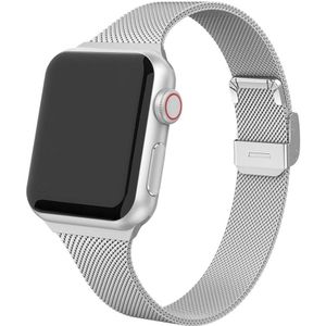 Silm Band Voor Apple Horloge 5 Band 40Mm 4Mm Iwatch Band 38Mm 42Mm Milanese Loop Horlogeband armband Voor Apple Horloge Serie 5 4 3