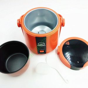 Huishoudelijke Elektrische 1.2L 220V Multifunctionele Rijstkoker non-stick Draagbare Elektrische Multi Fornuis EU/AU/UK voor 1-2 Mensen