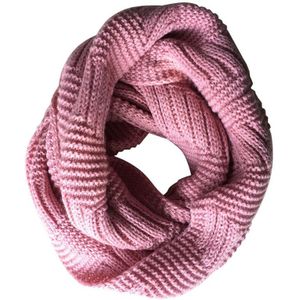 Marte & Joven Mode Gebreide Imitatie Kasjmier Ring Sjaal voor Vrouwen Zachte Acryl Winter Infinity Sjaals Dames Warm Snood Sjaal