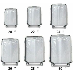 Waterdichte Transparante Reizen Beschermende Bagage Koffer Cover Protector 20-30