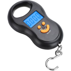 Elektronische Weegschaal Draagbare Schaal Lente Schaal Kilogram Fruit Voedsel Wegen Bagage Elektronische Weegschaal