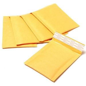 50 Stks Hoge Qulity Kraft Bubble Bag Gewatteerde Enveloppen 110*130 40mm Mailers Mailing Zakken Geel tassen