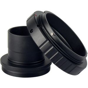 T2 T Ring Adapter en T Adapter 1.25 &#39;&#39;Metalen voor Alle Canon EOS Standaard EF Lenzen en Telescoop Camera astrophotograp Accessorie