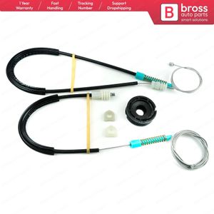 Bross Auto-onderdelen BWR1049 Elektrische Ruitbediening Regulator Reparatie Kit Voor Rechts Deur Voor Volvo C70 Convertible Convertible Cc