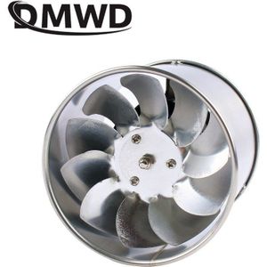 Dmwd 4 Inch Keuken Ventilator Badkamer Muur Raam Wc Duct Booster Fans Ventilatie Blower 4 &quot;Afzuiger Air Cleaning vent