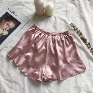 Meisjes Veiligheid Broek Top Vrouwen Zomer Veiligheid Korte Broek Ondergoed Losse Ademend Faux Zijde Elastische Intieme Broek