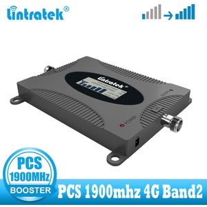 Lintratek 4G Signaal Booster Pcs 1900Mhz Band2 Cellulaire Signaal Booster 4G Repeater Mobiele Pcs 1900 Communicaiton Versterker