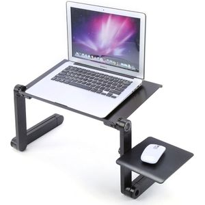 Te Force Aluminium Laptop Tafel Folding Computer Desk Portable Laptop Desk Bed Tafel