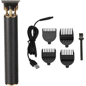 Tondeuse Voor Mannen, Elektrische Pro Li Outliner Grooming Oplaadbare Draadloze Close Snijden T-Blade Trimmer Voor Mannen
