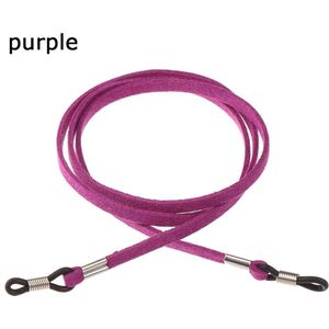 1Pc Hoge Elasticiteit Glazen Ketting Lederen Glazen Ketting Leesbril Ketting Sunglass Strap Lanyard Strap Bril Accessoire